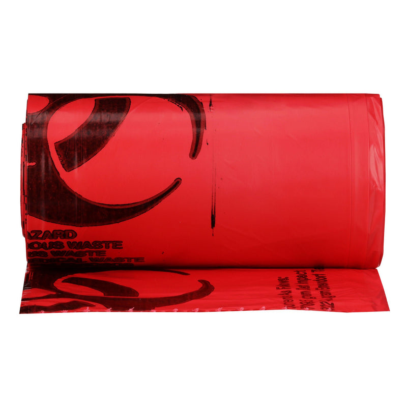 McKesson Biohazard Waste Bag, 30 – 33 gallon Capacity, 31 x 41 Inch (Case of 250)