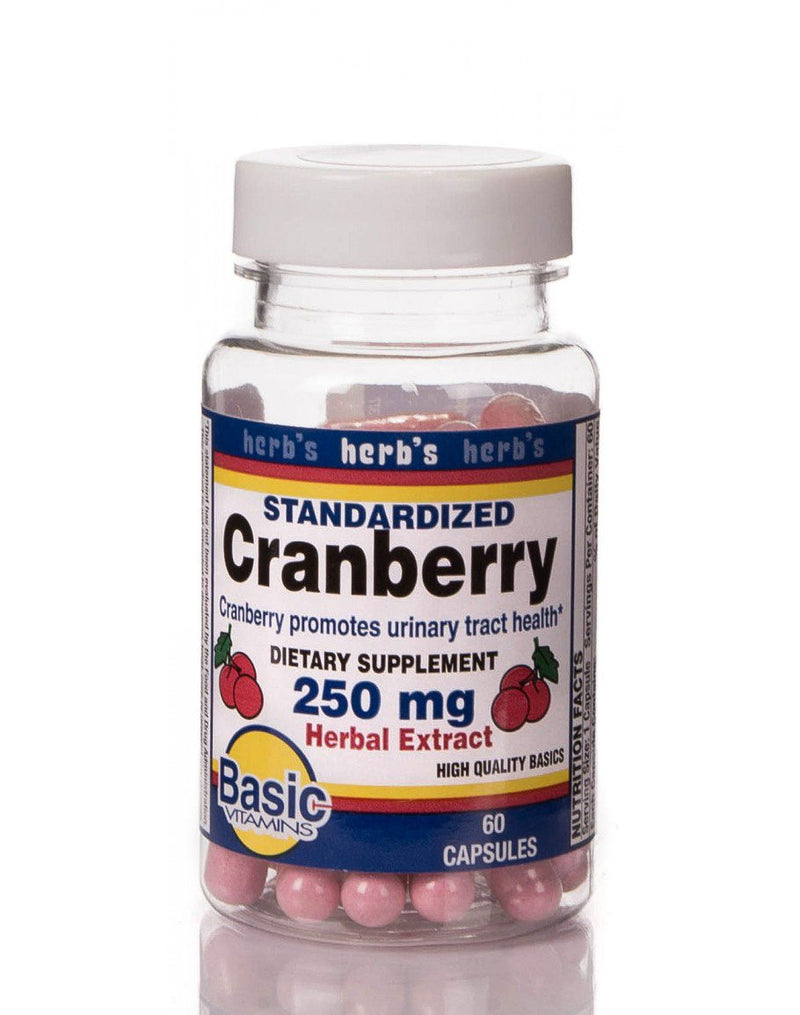Herb's Cranberry Extract Dietary Supplement (Bottle of 60)