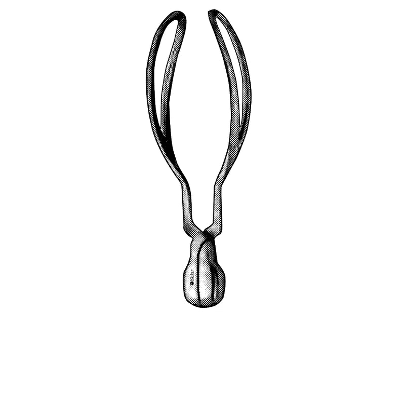 Sklar Simpson Obstetrical Forceps - 92-1109