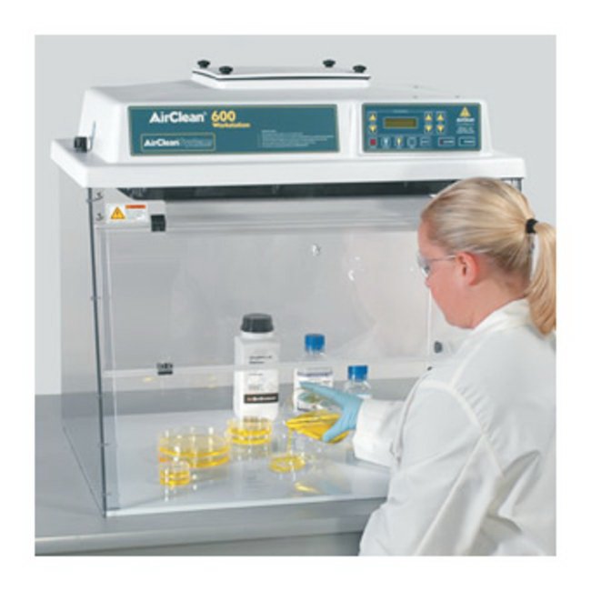 Fisher Anatomical Vertical Laminar Flow Workstation AirClean Systems AC600 Series 