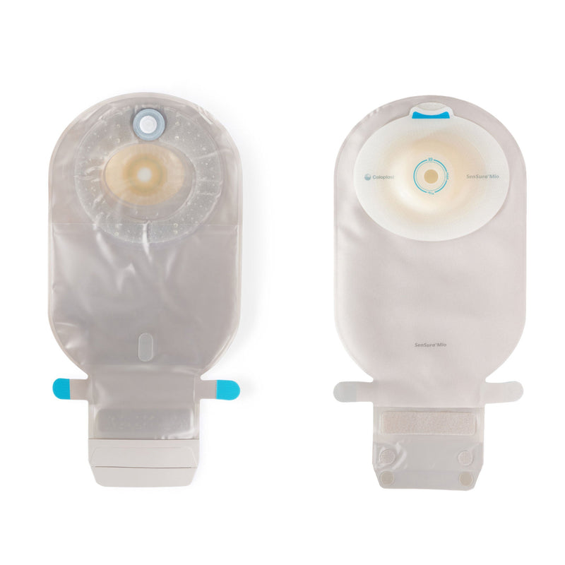 SenSura Mio Deep Convex 1-Piece Transparent Ostomy Pouch System, 10 – 22 mm (Box of 10)