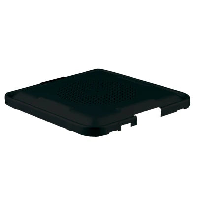 SklarLite Sterilization Container Lid - Half-Size, Standard Lid, 11-1/4" x 11", Black - 10-4770 