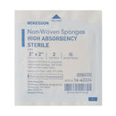 McKesson Sterile Nonwoven Sponge, 2 x 2 Inch, Four Ply (Case of 1500)