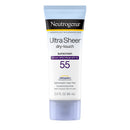 J & J Sales Neutrogena Ultra Sheer Dry-Touch Sunscreen Lotion, SPF 55, 3-ounce Tube 