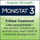 Monistat 3-Day Treatment Vaginal Antifungal Prefilled Cream Applicators (3/BX)