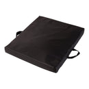 Mabis Wheelchair Seat Cushion, Black, 16 D x 20 W x 2 H in.