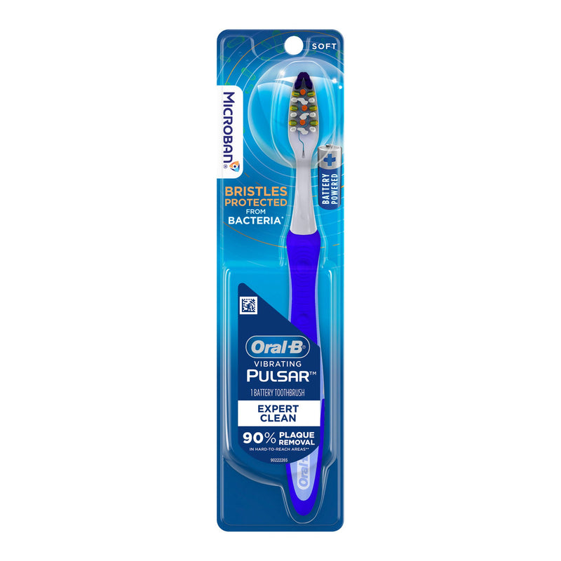 Oral-B Vibrating Pulsar Battery Toothbrush Expert Clean Soft (Each)