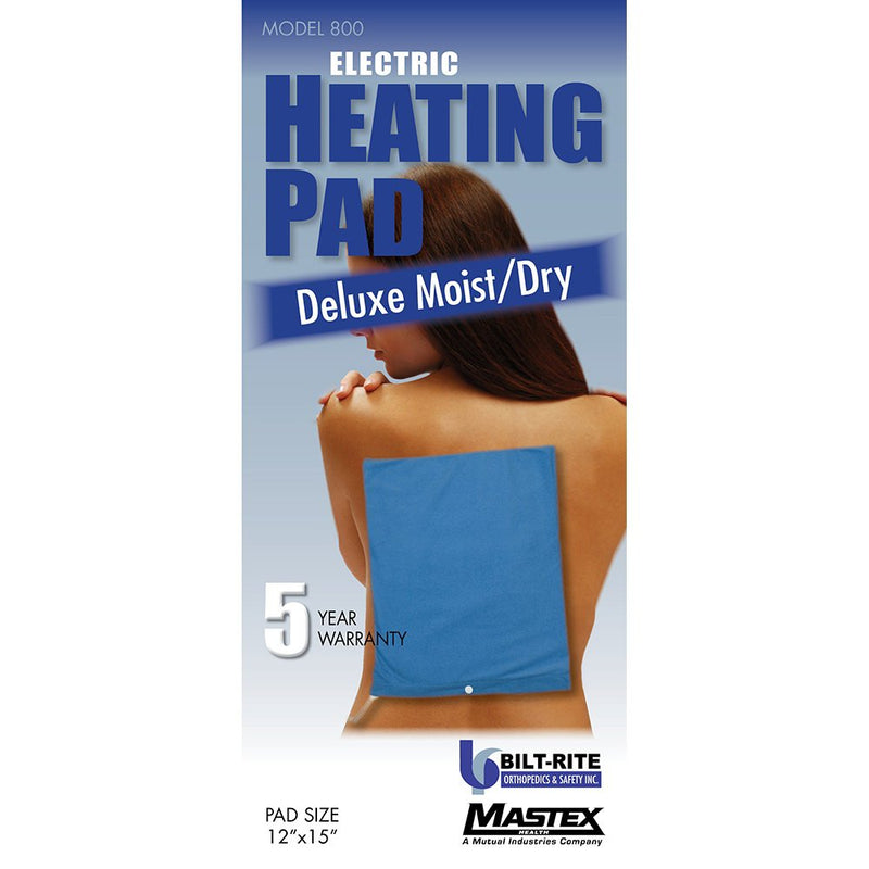 Bilt Rite MaxTex Heating Pad Economy General Purpose Standard Size Cloth Cover Reusable 