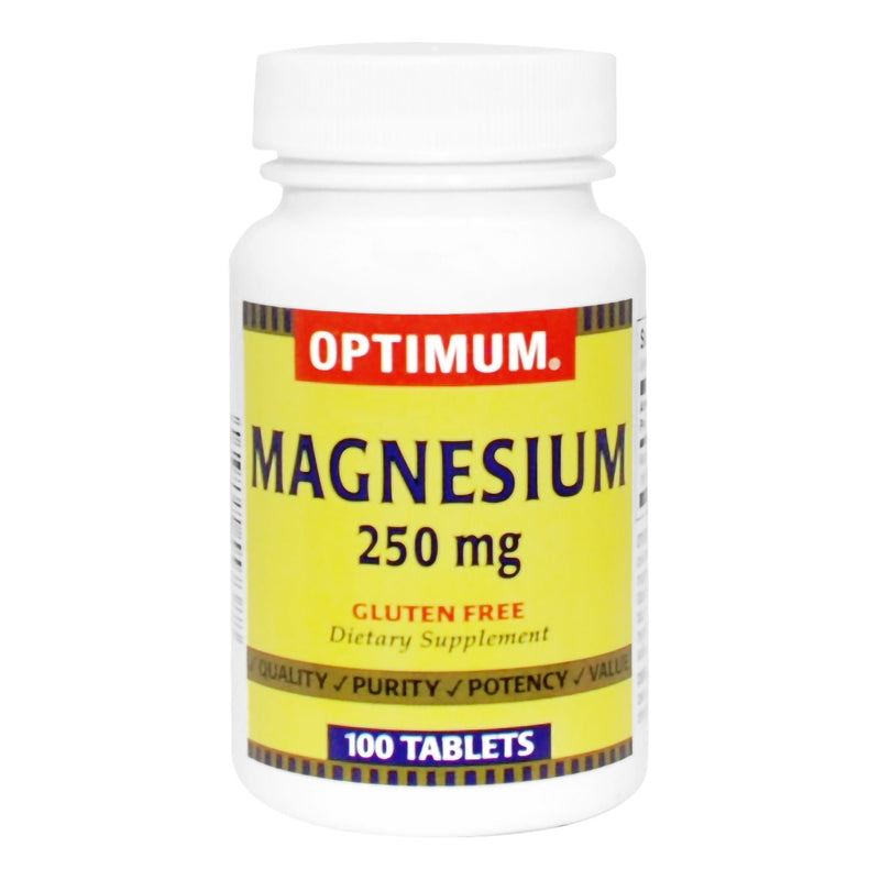 Optimum 250-mg Magnesium Tablets (Bottle of 100)
