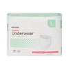 McKesson Super Moderate Absorbency Incontinence Underwear, Large (18/BG)