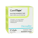 Sion Brands LLC ComfiTape Silicone Medical Tape, 2 Inch x 5 Yard, Tan 