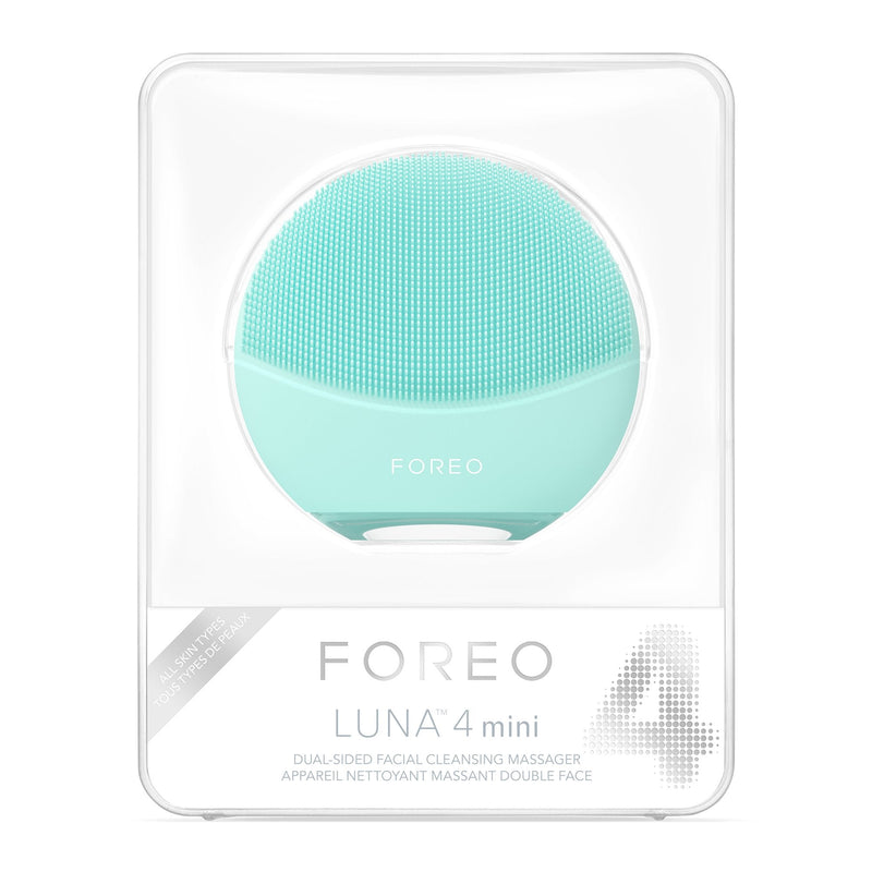Foreo Inc LUNA 4 mini Facial Cleansing Device, Arctic Blue 