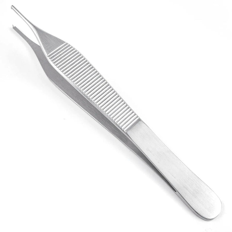Sklar Adson Tissue Forceps - 4-3/4", Straight, 1x2 Teeth - 50-3047 