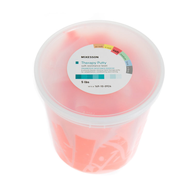 McKesson Brand McKesson Therapy Putty, Red, Soft, 5 lb. Container 