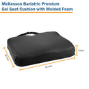 McKesson Premium Molded Foam Seat Cushion, 22 x 18 x 3 Inch (Case of 4)
