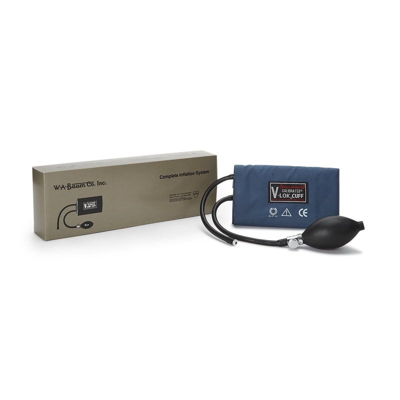 W.A. Baum W.A. Baum Calibrated V-Lok Blood Pressure Cuff and Bulb 