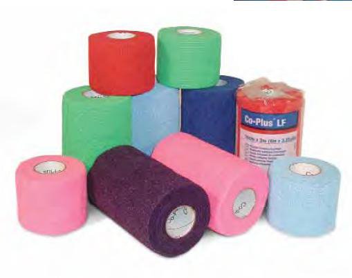 BSN Medical Co-Plus LF Self-adherent Closure Cohesive Bandage, 2 Inch x 5 Yard (36/PK) 
