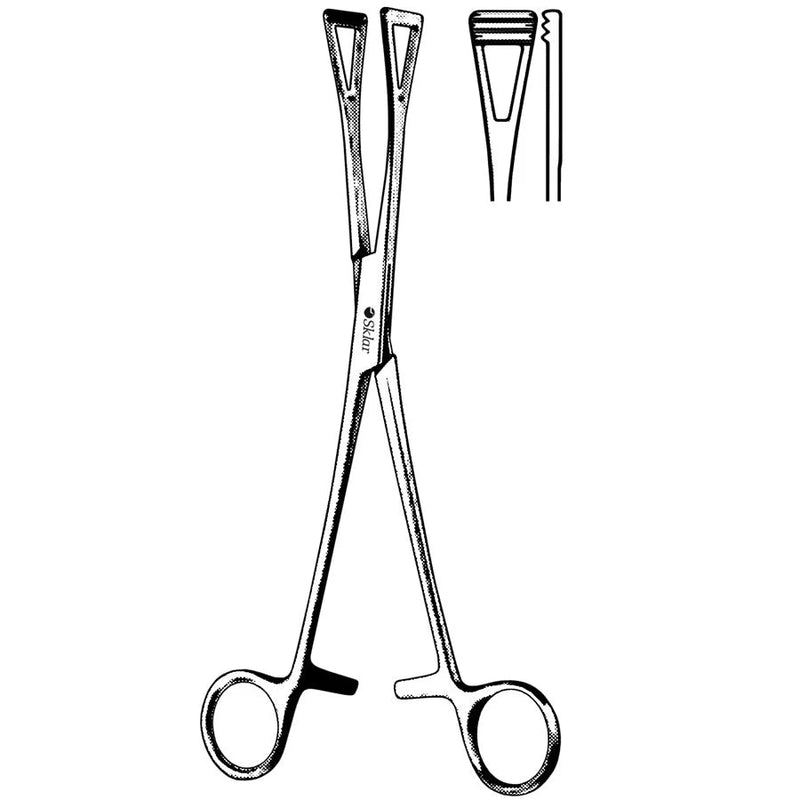 Sklar Scheibe Organ Seizing Forceps 7" - 36-2615 
