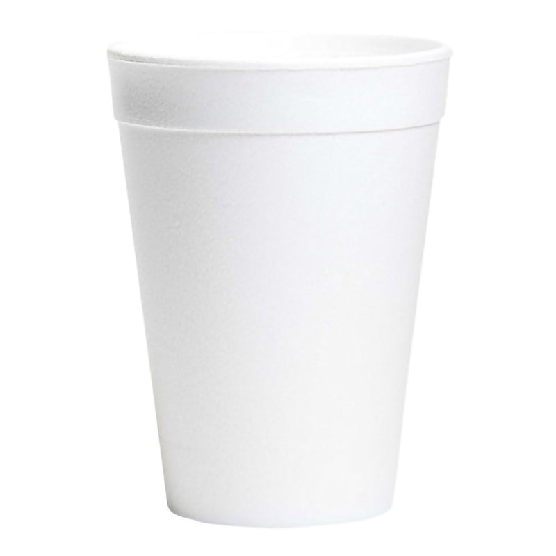 Insulated Drinking Cup WinCup 32 oz. Styrofoam White Disposable