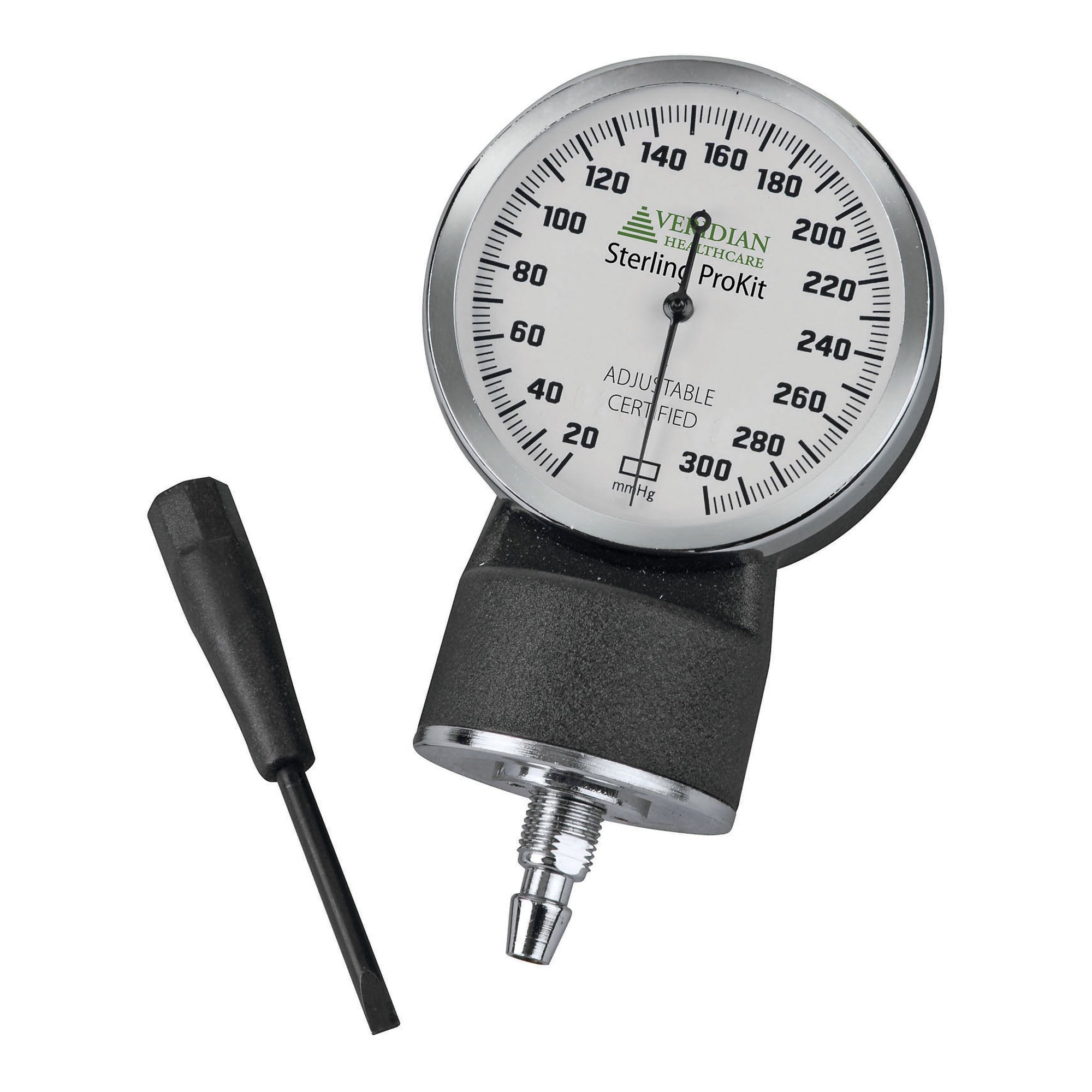 Veridian Healthcare LLC Sterling Series ProKit Aneroid Sphygmomanometer with Stethoscope, Magenta (20/CS) 