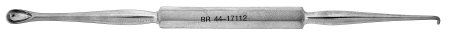 BR Surgical GROSS Ear Spoon & Hook, 4¾" 