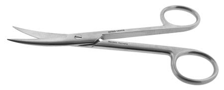BR Surgical BUIE Rectal Scissors, curved, 5½"