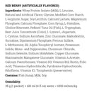 TYR sphere GMP-Based Formula for use in Management of Tyrosinemia, Red Berry (Box of 30 Packs)