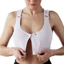 heart&core Sports and Medical LLC Shirl Post Surgical Bra, White, Super Queen Size (36/CS) 