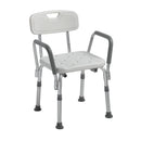 drive Shower Chair with Back and Removable Padded Arms (Each)
