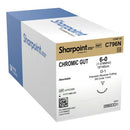 SUTURE CHROMIC GUT SIZE 6-012IN/30CM 3/8 CIRC 12/BX
