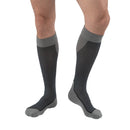 SOCK KNEE 20-30MMHG CLOSEDBLU/GREY XL