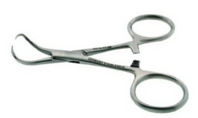 BR Surgical BACKHAUS Towel Forceps, 6" 