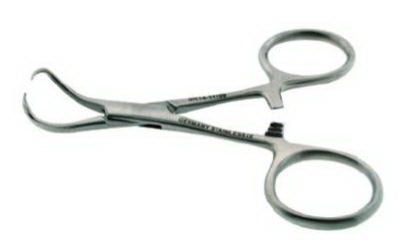 BR Surgical BACKHAUS Towel Forceps, 6"