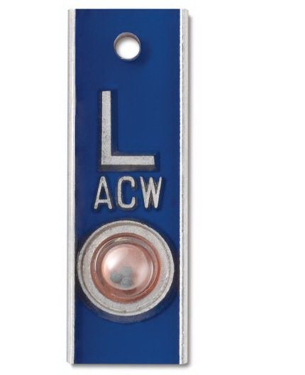 X-Ray Marker Set 1/5 X 3/4 X 2-1/4 Inch Dimension Left / Right 