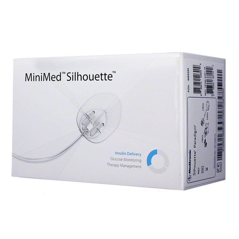 Insulin Infusion Set SilhouetteParadigm 13 mm 43 Inch Tubing Without Port 