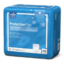 Absorbent Underwear FitRight Super Pull On with Tear Away Seams Adult 2X-Large Unisex Disposable Heavy Absorbency (48/CS)
