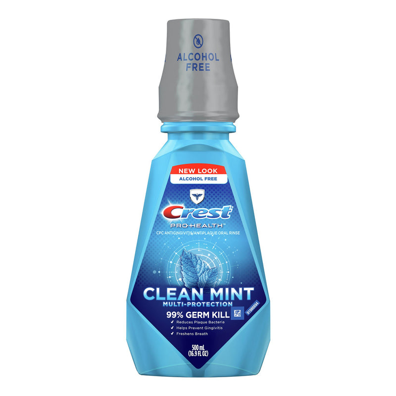 Crest Pro-Health Multi-Protection Antigingivitis/Antiplaque Oral Rinse, Mint (Case of 4)