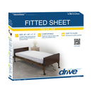 Drive DeVilbiss Healthcare drive White Fitted Bed Sheet, 36 x 80 x 6 Inch (20/CS) 