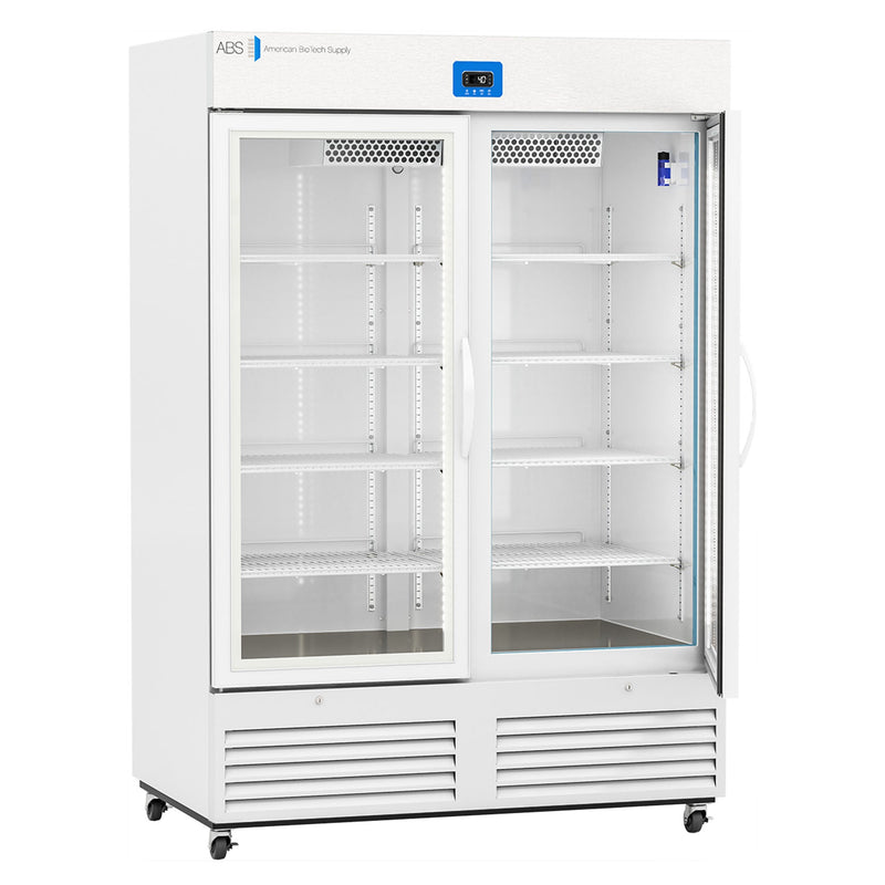 Upright Refrigerator ABS Laboratory Use 49 cu.ft. 2 Glass Swing Doors Cycle Defrost (Each)