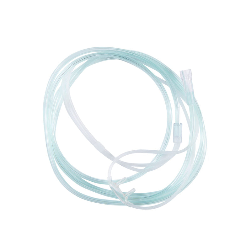 Nasal Cannula McKesson Adult Curved Prongs 7 Foot Tubing Low Flow Rate