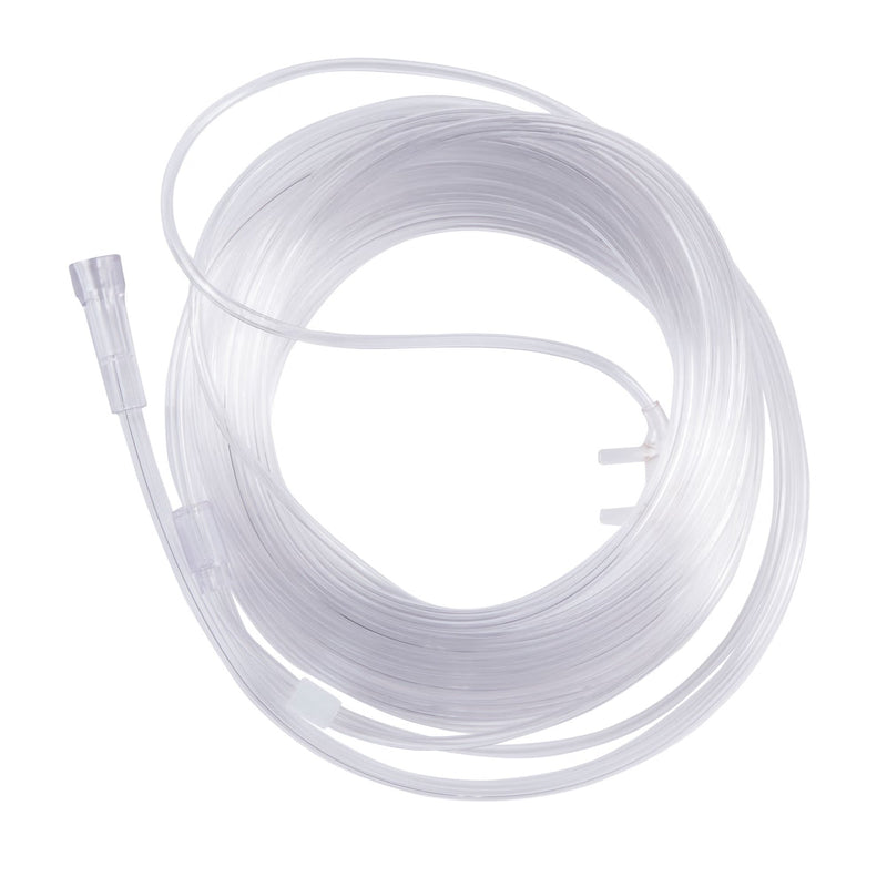 Nasal Cannula McKesson Adult Curved Prongs 14 Foot Tubing Low Flow Rate 