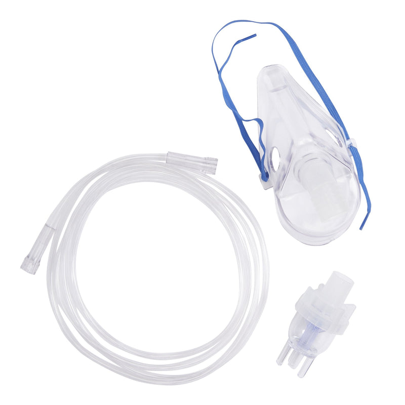 Handheld Nebulizer Kit McKesson Small Volume Medication Cup Adult Aerosol Mask Delivery 