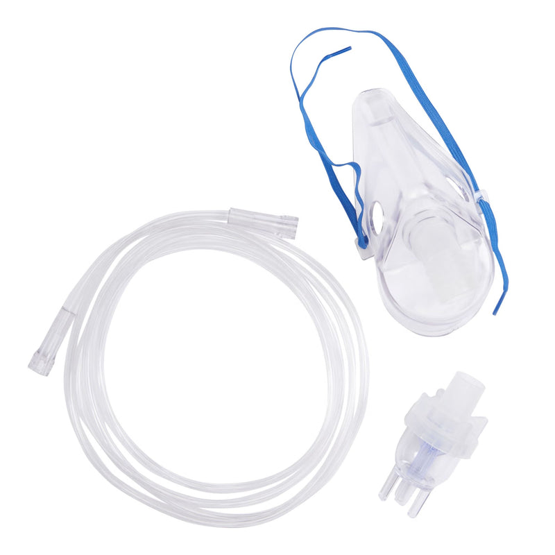Handheld Nebulizer Kit McKesson Small Volume Medication Cup Adult Aerosol Mask Delivery 