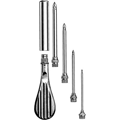 Sklar Trocars Nested in Flat Handle - 34-1014