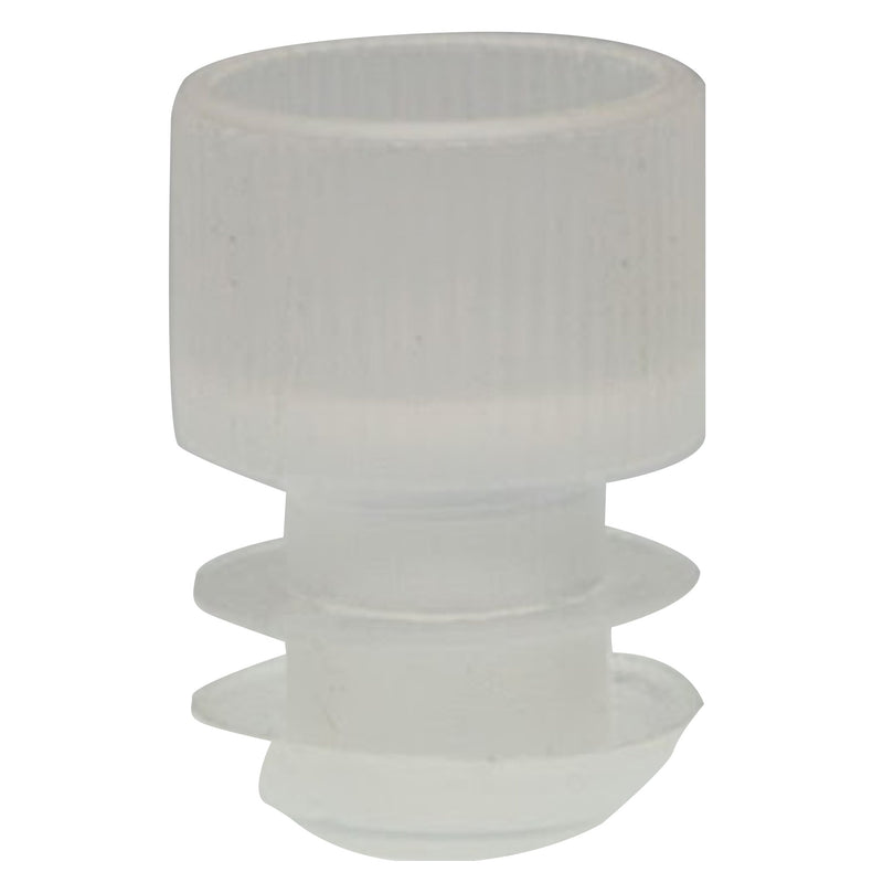 Tube Closure McKesson Flanged Plug Cap 16 mm Diameter NonSterile Natural (Case of 10000)