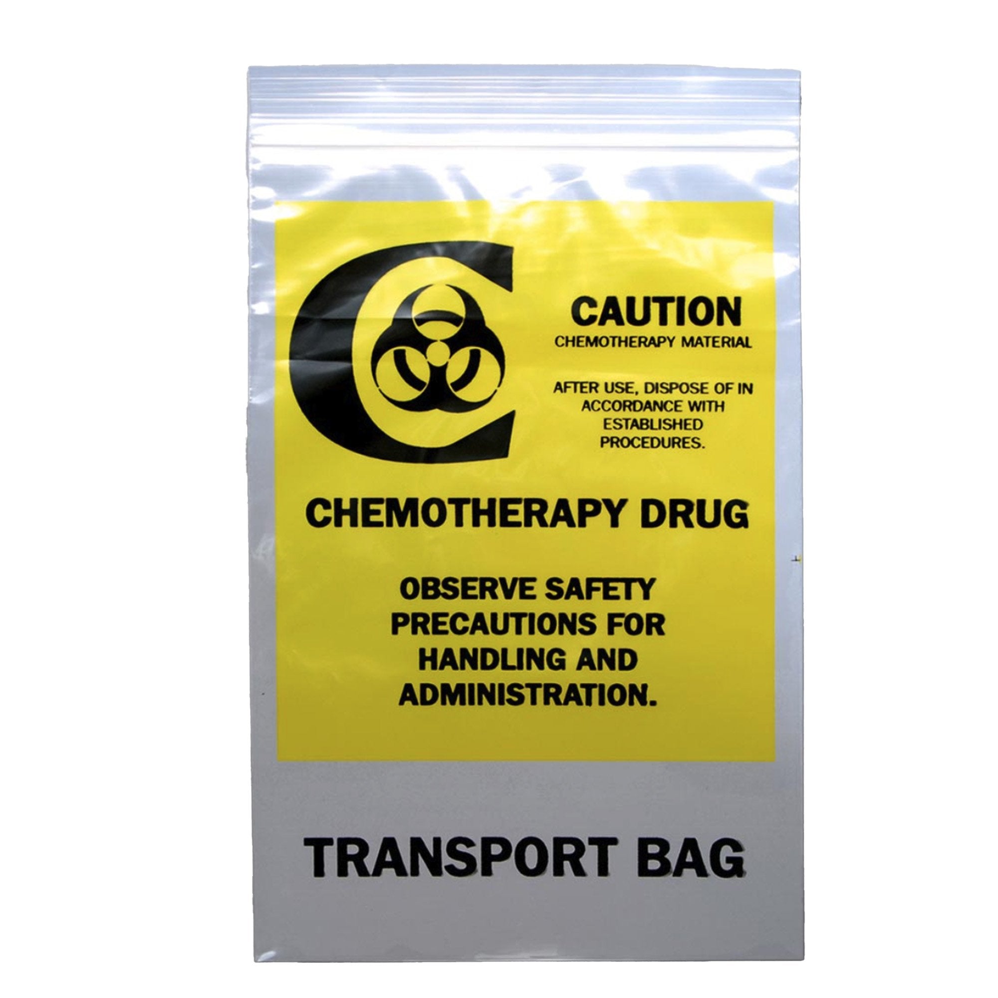 Elkay Plastics LK Hazardous Drug Bag, 9 x 12 Inch (1000/CS) 