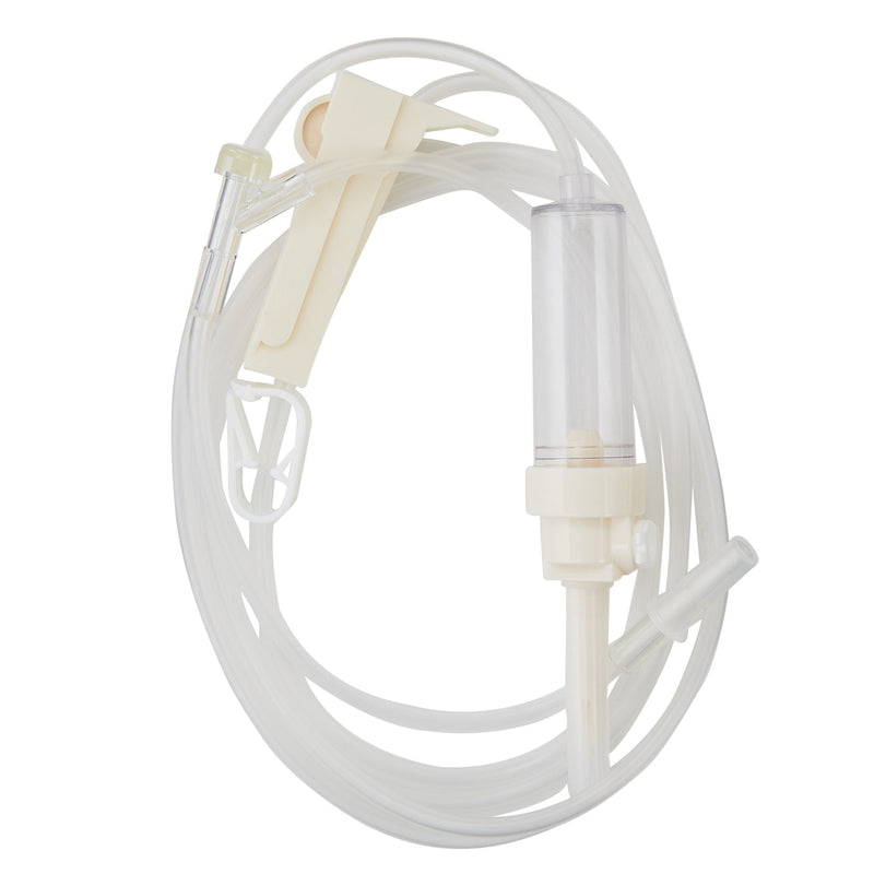 Primary IV Administration Set ExeLInt Gravity 1 Port 15 Drops / mL Drip Rate Without Filter 78 Inch Tubing Solution Without Flow Regulator 