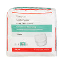 Cardinal Sure Care Ultra Extra Heavy Absorbent Underwear, Extra Large (56/CS) 