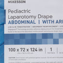 McKesson Sterile Pediatric Laparotomy Drape, 100 x 72 x 124 Inch (Case of 10)