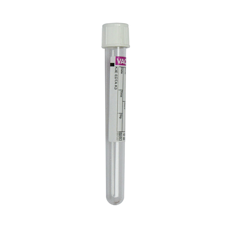 VACUETTE Venous Blood Collection Tube K3 EDTA Additive 6 mL Pull Cap Polyethylene Terephthalate (PET) Tube 